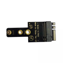 M.2 WiFi Wireless Network Card A+E KEY Bit to 2242 NVME Hard Drive M.2 NGFF SSD Adapter Card