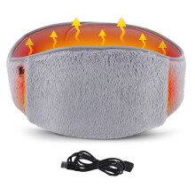 Electric Heating Abdomen Belt 3 Levels Adjustable Heated Waist Belt Women Menstrual Abdominal Warming Pad Warmer Belt