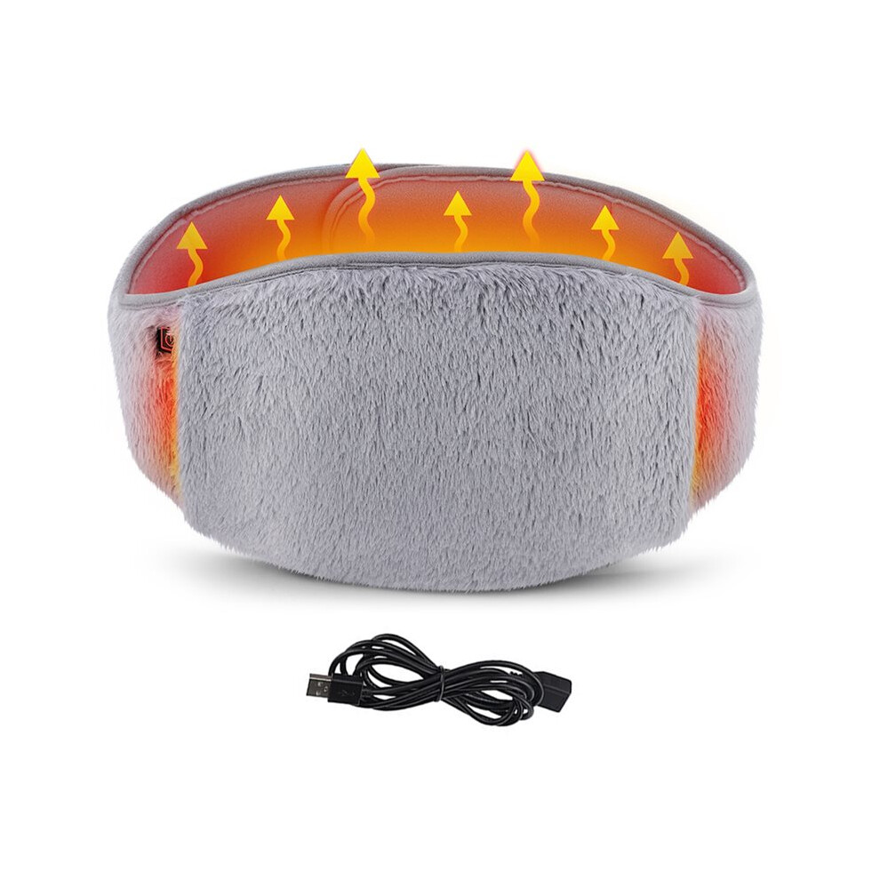 Electric Heating Abdomen Belt 3 Levels Adjustable Heated Waist Belt Women Menstrual Abdominal Warming Pad Warmer Belt