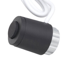 High Performances 230V Thermal Electric Valves Actuator for Enhanced Comfort in Floor Heating Normally Open Black