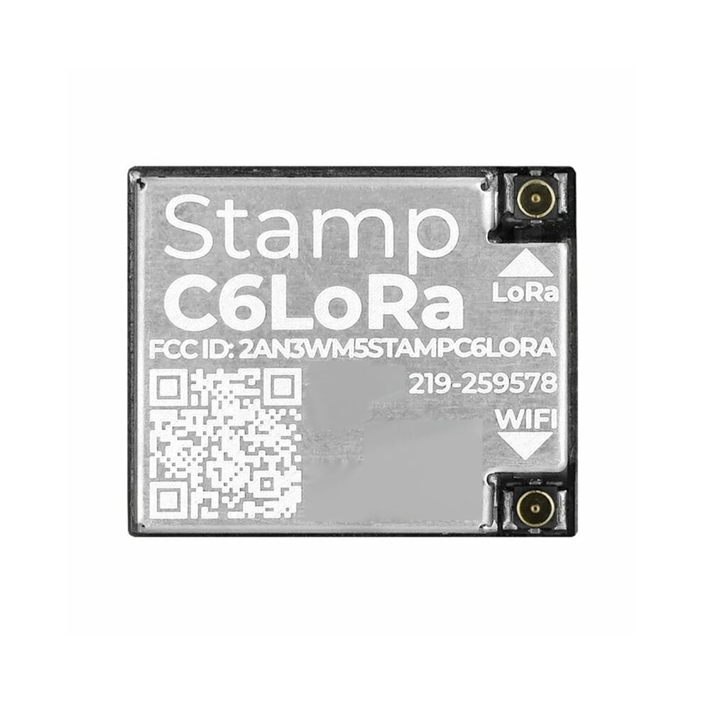 M5stack Stamp C6lora Module Esp32-C6 Sx1262 Lora Wi-Fi 6 16Mb Flash 850-960Mhz For Iot Meshtastic 4713687151892