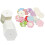 200pcs 2 Inch Hexagon Quilting Papers for DIY Patchwork Sewing and Crafting Tools 1