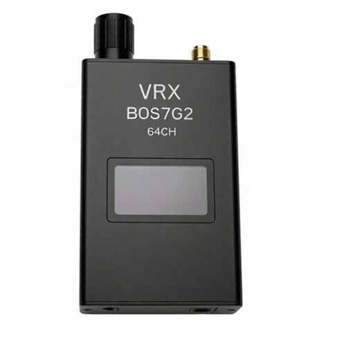 FPV 6.1-7.2G VRX FPV Video Receiver VRX7G2 64CH AV Simulator Receiver with Wireless Image Transmission
