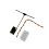 Receptor ELRS 2.4G com Protocolo CRSF, 500mW, 20dBm, Conector de Antena IPEX1 para Drones de Corrida FPV 1