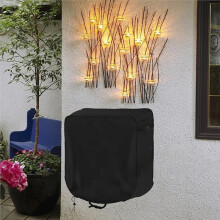 Garden Wall-Mounted Hose Reel Cover 420D Oxford Waterproof Portable Reel Protector 24"L X18"W X24"H