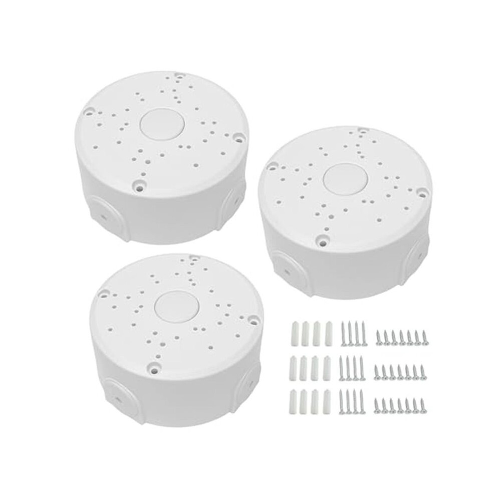3 Pack Universal Security Camera Junction Box Mount Bracket Outdoor Waterproof Wall Ceiling Mount 6031065876235