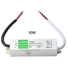 New Waterproof Power Supply IP67 Lighting Transformer AC 90-250V to 12V LED Driver 10W/15W Outdoor Adapter 10W