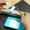 Silicone Glue Roller with Tray 48mmX20mm Roller Handle for Arts Crafts Woodworking Glue  Projects 7