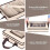 Flatware Storage Case - 5 Compartment Silverware Storage Container Box with Removable Lid and Easy to Carry Handles 2