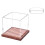 Baseball Display Case, No Assembly Clear Acrylic  Holder with Solid Wood Base for Autograph 1