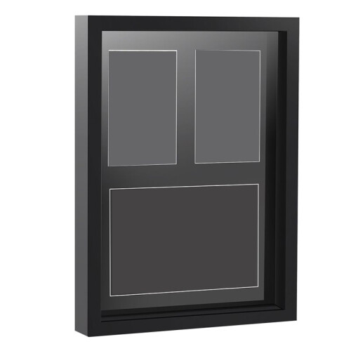 Medal Display Frame Shadow Box Medal and Photo Display Frame Case Award Storage Box for Runners 1