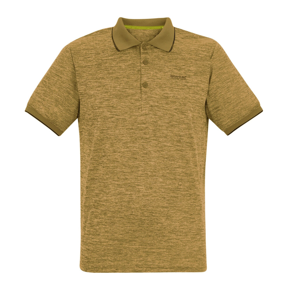 Regatta (4Xl, Wood ) Mens Remex Ii Jersey Polo Shirt Brown
