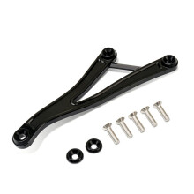 Staffa di Supporto per Pedana Posteriore e Scarico per Moto per ZX4R ZX4RR 2023 2024, Accessori per La Piastra di Copertura Della Pedana