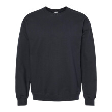 (S, Black) Gildan Softstyle Crewneck Sweatshirt