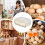 Egg Rack 2-Layer Automatic Rolling Storage Box, Made of PP Material, Stable Rolling Egg Box for Household Kitchen Use 4
