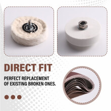 Belt Sander Electric Sanding Polishing Machine 7-Speed Adjustable with 10 Sanding Belts EU Plug