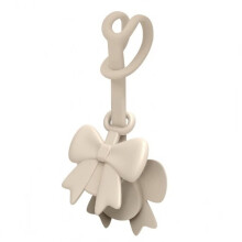 Bowkont Shape Magnetic Hat Clip Silicone Hands Free Hat Holder Flexible Adjustable Bag Pendant Travel Beige