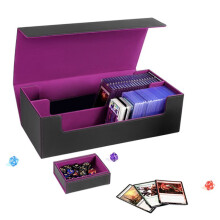 Deck Box 1800+ Trading Card Storage Box Case Sports Card Organizer Box