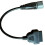 OBD2 Motorcycle Diagnostic Cable Adapter 16 Pin to 3 Pin Compatible 2