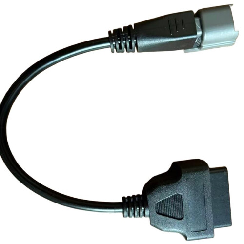 OBD2 Motorcycle Diagnostic Cable Adapter 16 Pin to 3 Pin Compatible 1