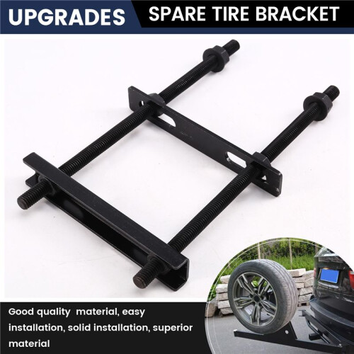 Support de Roue de Secours pour Remorque, Support de Roue de Secours pour Remorque Utilitaire, Support de Roue Universel pour Remorque, Support de 2