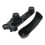 4Pcs/Set Car Front Center Rear Hood Release Cable Kit with Release Handle Bracket Assembly for  E65 E66 8