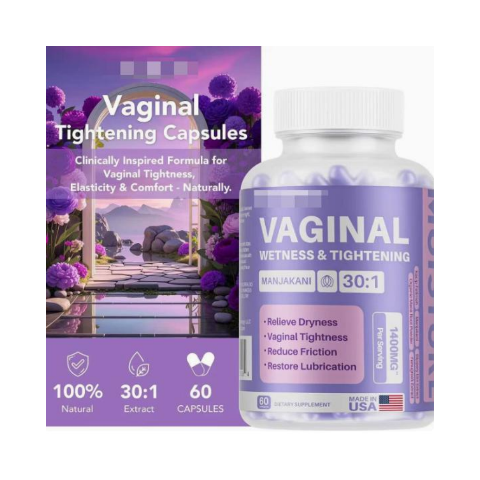 (1Pc) Womenâs Intimate Wellness Supplement, 1400mg Kacip Fatimah Formula, 60 Capsules