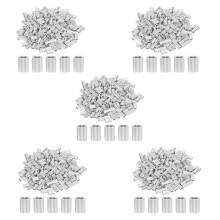 1000PCS 1/16 Inch Cable Ferrule Set Aluminum Alloy Crimping Loop Sleeve for Wire Rope