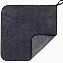 Handdoek met vlechtjes voor het opvangen van water, autowasdoek, autodoek, sterke autowasdoek van 600 g, dubbelzijdige waterabsorberend_M