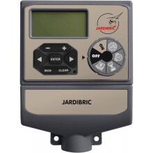 Jardibric - 9V 6-way irrigation programmer - 2 independent multi-area solenoid valve programs