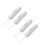 4 Pcs Wire Wound Ceramic Cement Resistor 8 Ohm 20W 5% 1