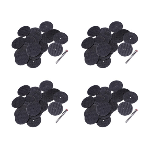 100 Pcs Blades Cutting Disc Set 32mm with Arbor for  Rotary Tool