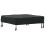 VidaXL vidaXL Table Cover Plain Black 72 x 72 x 15 cm Fabric 5