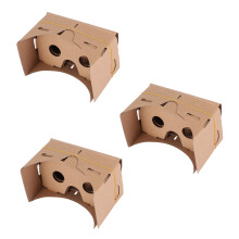 3X 6 Inch DIY 3D VR Virtual Reality Glasses Hardboard for  Cardboard