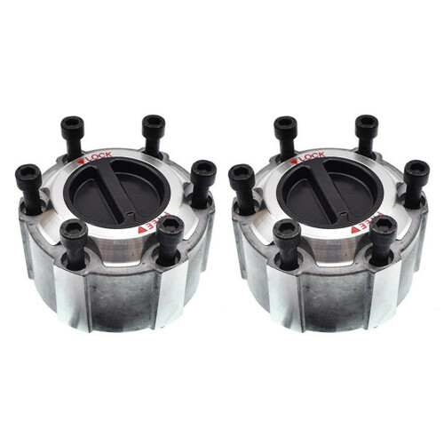 2Pc Manual Locking Hub 28 Spline /Tooth For  Pickup 1990- Navara D21/D22
