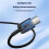 25W Dual Type C Super Fast Charge Cable PD Quick Charge Data Cable 2m for  S22 S21 S20+ 3