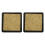 2X Ink Pad Stamp Pad for Wedding Letter Document Gold 1
