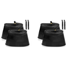 4 Pack 26X4.0 Fat Bike Tube with AV 32mm Valve, Bike Tubes with 4 Tire Levers, for Road/Mountain /E Bike