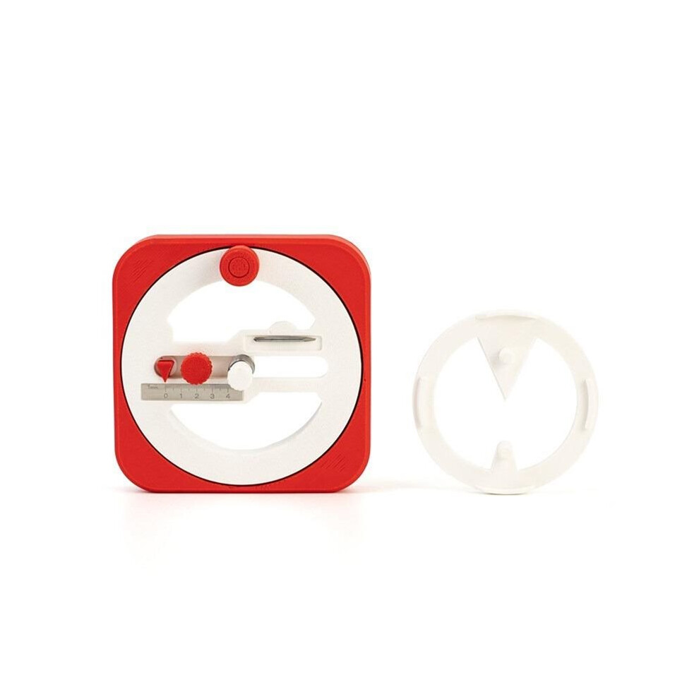 Circle Cutter (1-45Mm) Model Making Tool, Adjustable Compass Cutter, Includes Positioning Tool 4713225313492