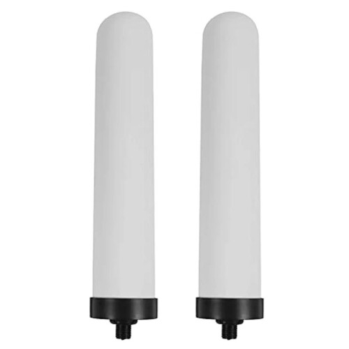 2X Multifuntional Pitcher Purifier Elements Candle Tool Pur Filter Sturdy Ceramic Filter Elements Inch Replacement