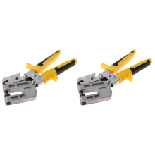 2X Stud Crimping Pliers One-Handed Aluminum Keel Pliers are Used to Fasten Metal Gadgets and Decoration Tools