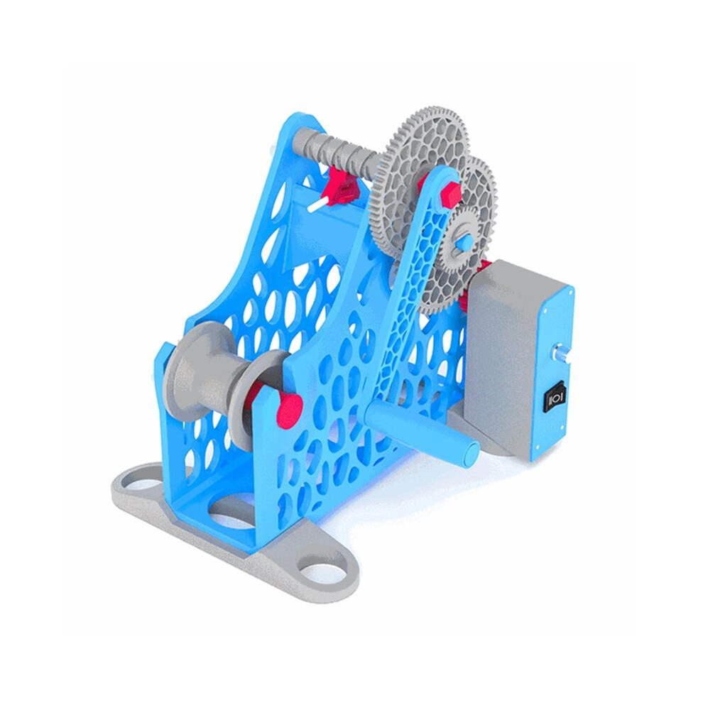 3D Printer Filament Respooler 1Kg Spool Rewinder Detachable Modular For 3D Printing Filament Management A Uk Plug 6032884542912