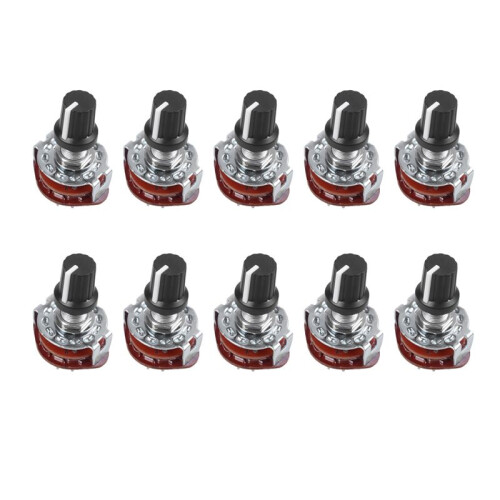 10X Electronic Machine 4P3T 4Pole 3 Position 2 Deck 16 Pin Rotary