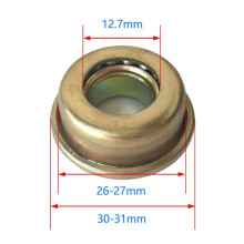 6x Diving Fork Bearing Inner Diameter 1/2 Inch 12.7X27X30mm Wheelchair Accessories H009 / H005 Wheelchair Bowl Bearing