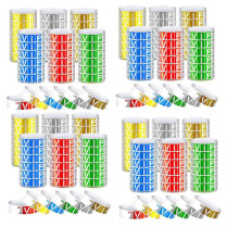 2400 Pack VIP Paper Bracelets VIP Wristbands Waterproof VIP Wristbands Neon Colored Wristbands Variety for Events Party