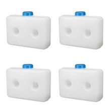 4X 5L Plastluftparkeringsvärmare Bränsletank 2-HåLs Oljelagring för Eberspacher Truck Caravan Bränsleoljetank