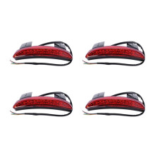 4X Rear for Davidson Sportster XL 883 Red