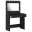 VidaXL vidaXL Dressing Table Black Oak 78.5 x 41 x 135 cm Engineered Wood 4