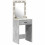 VidaXL vidaXL Dressing Table Concrete Grey 50 x 41 x 135 cm Engineered Wood 3