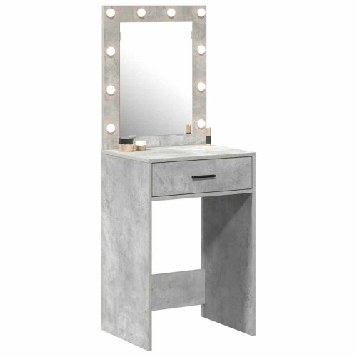 VidaXL vidaXL Dressing Table Concrete Grey 50 x 41 x 135 cm Engineered Wood 2